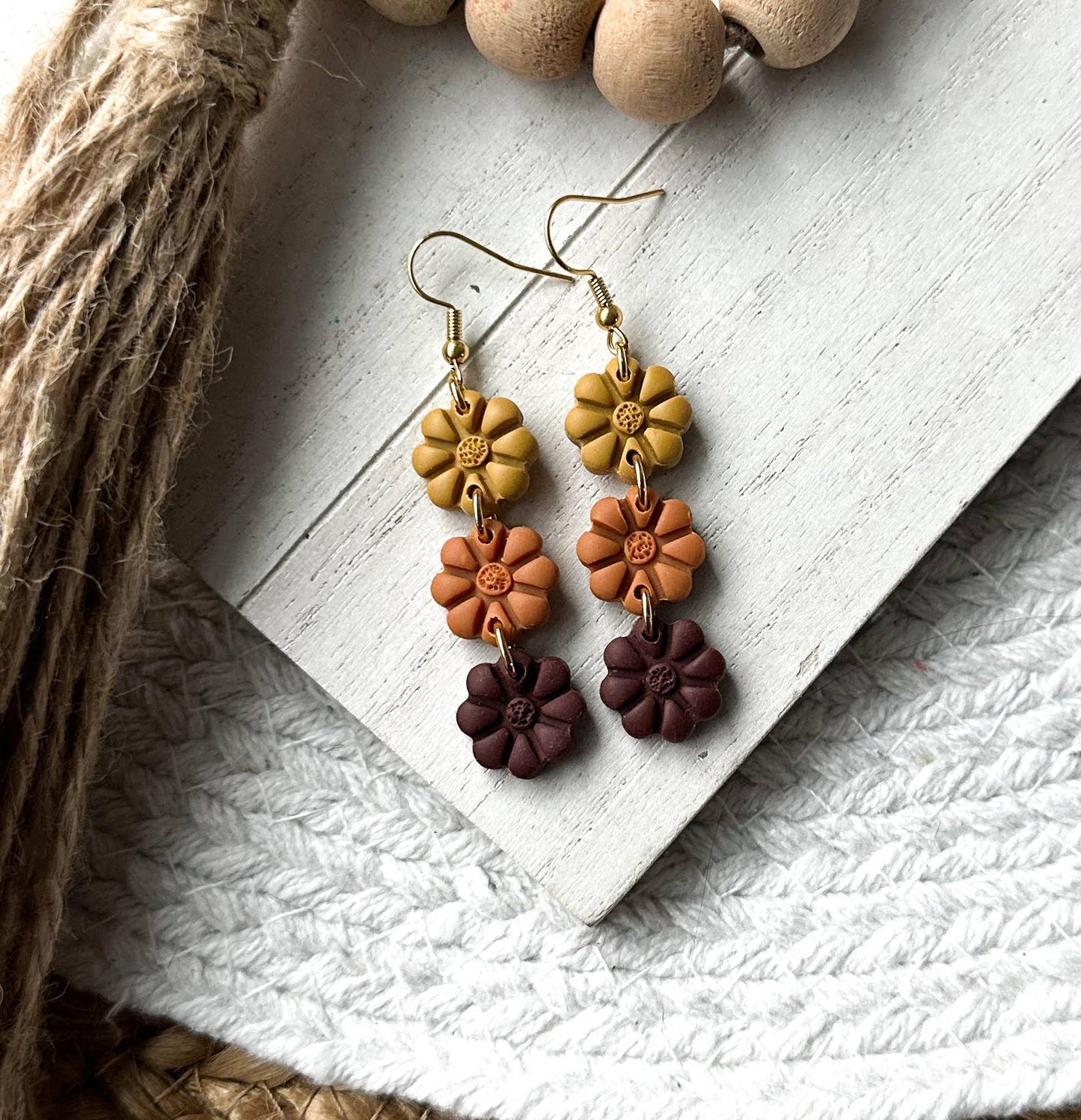Fall Flowers Earrings