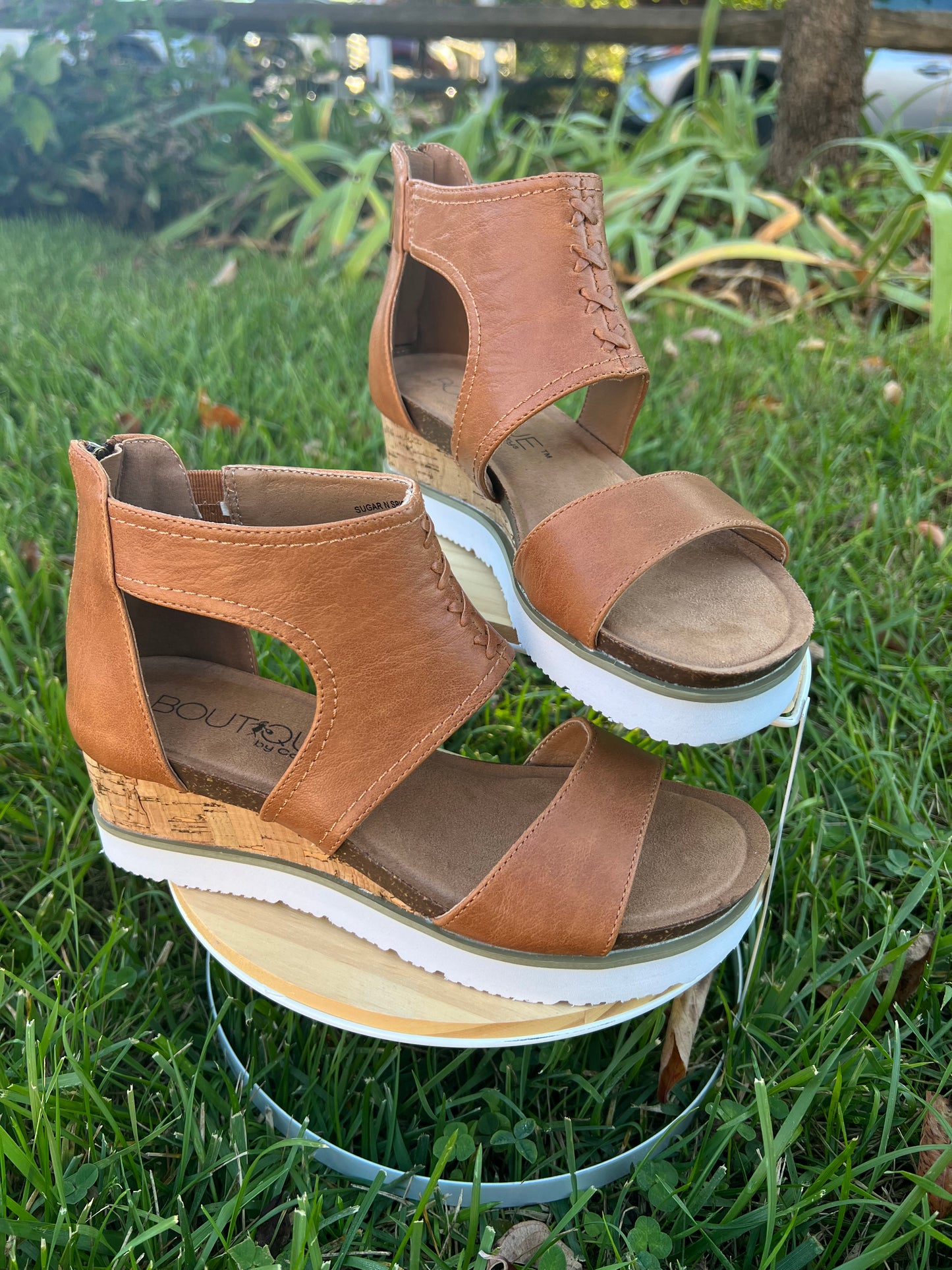 Sugar N Spice Wedge Sandals