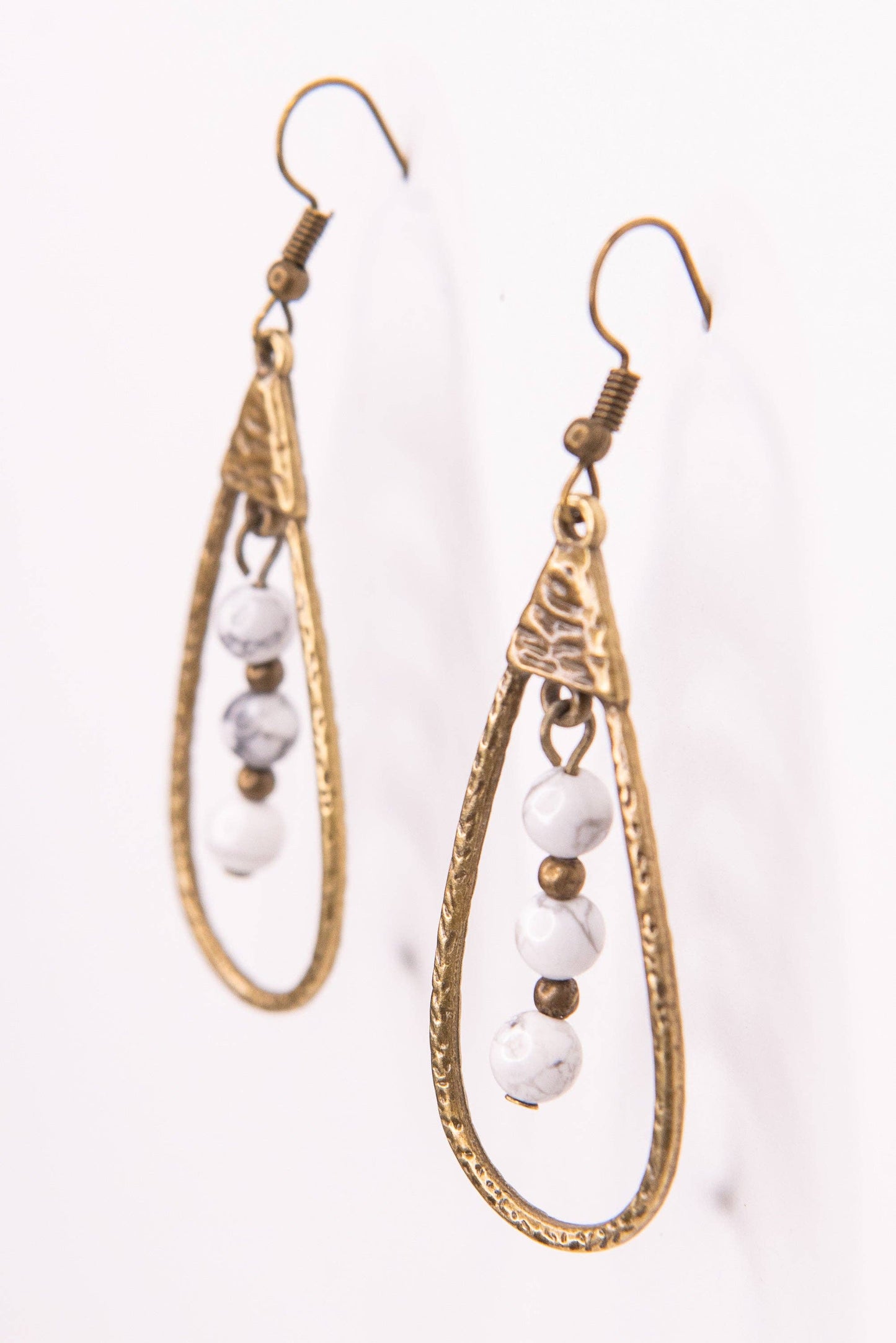 Sherri Earrings in White