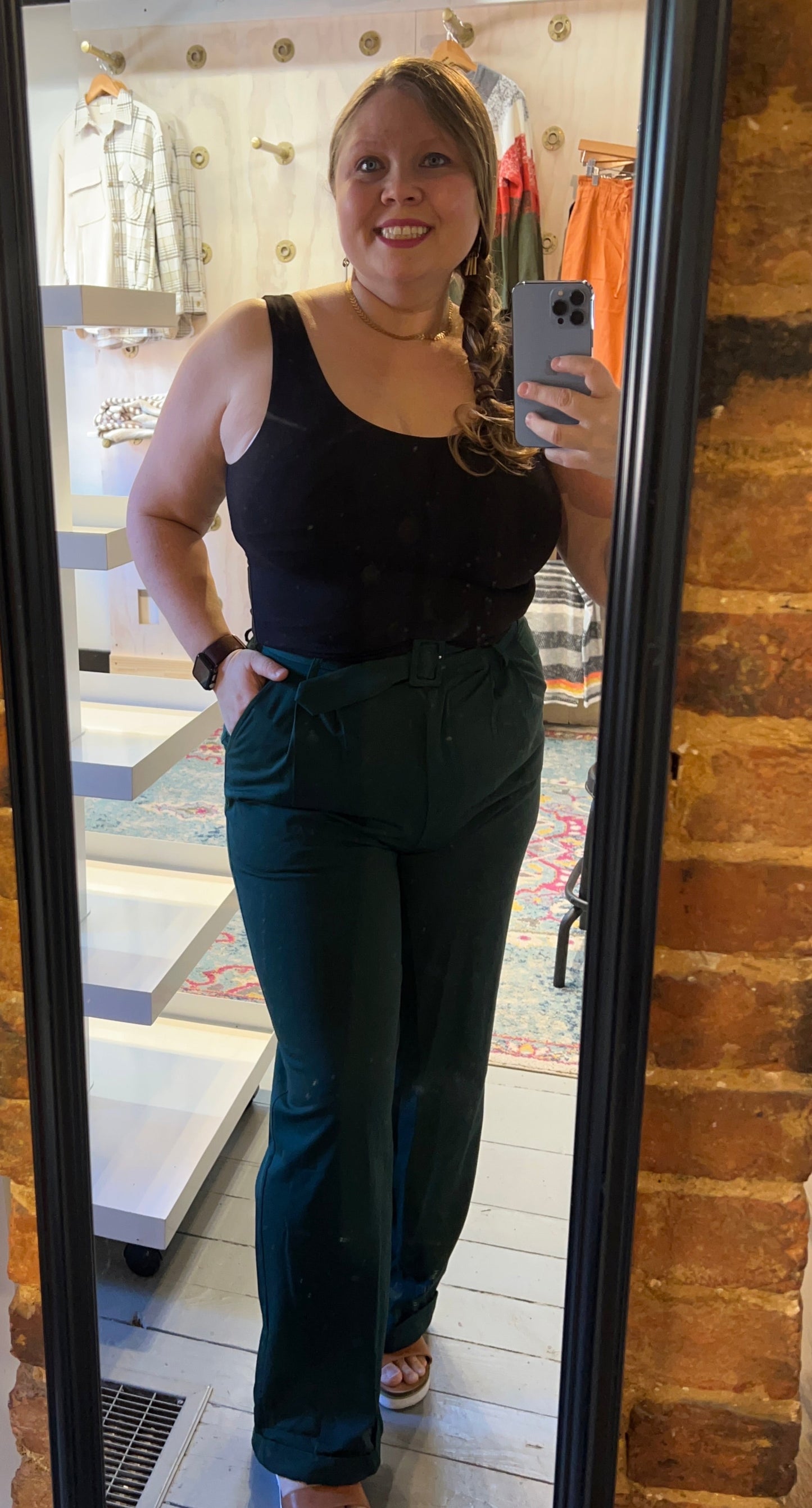 Forest Green Corduroy Trouser