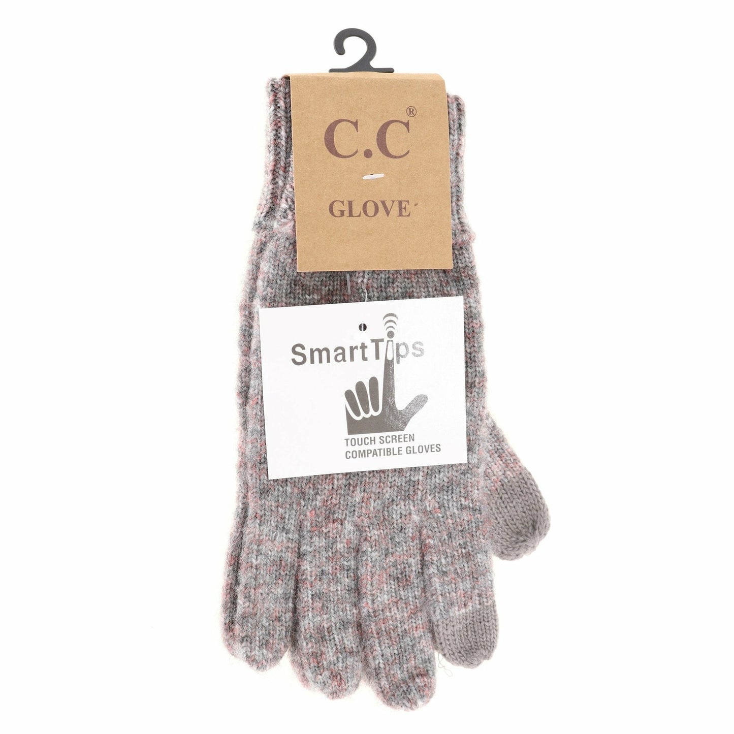 Soft Ribbed Knit Gloves