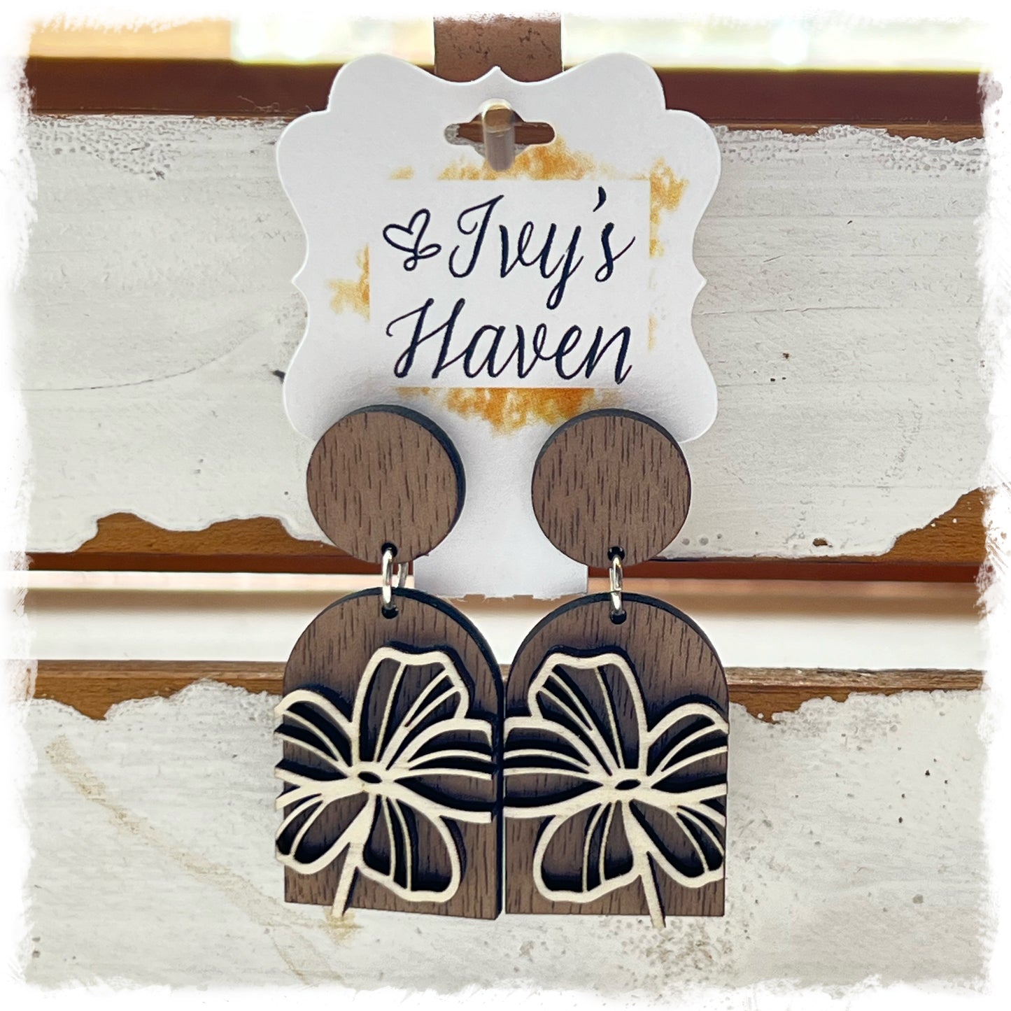 Hibiscus Earrings