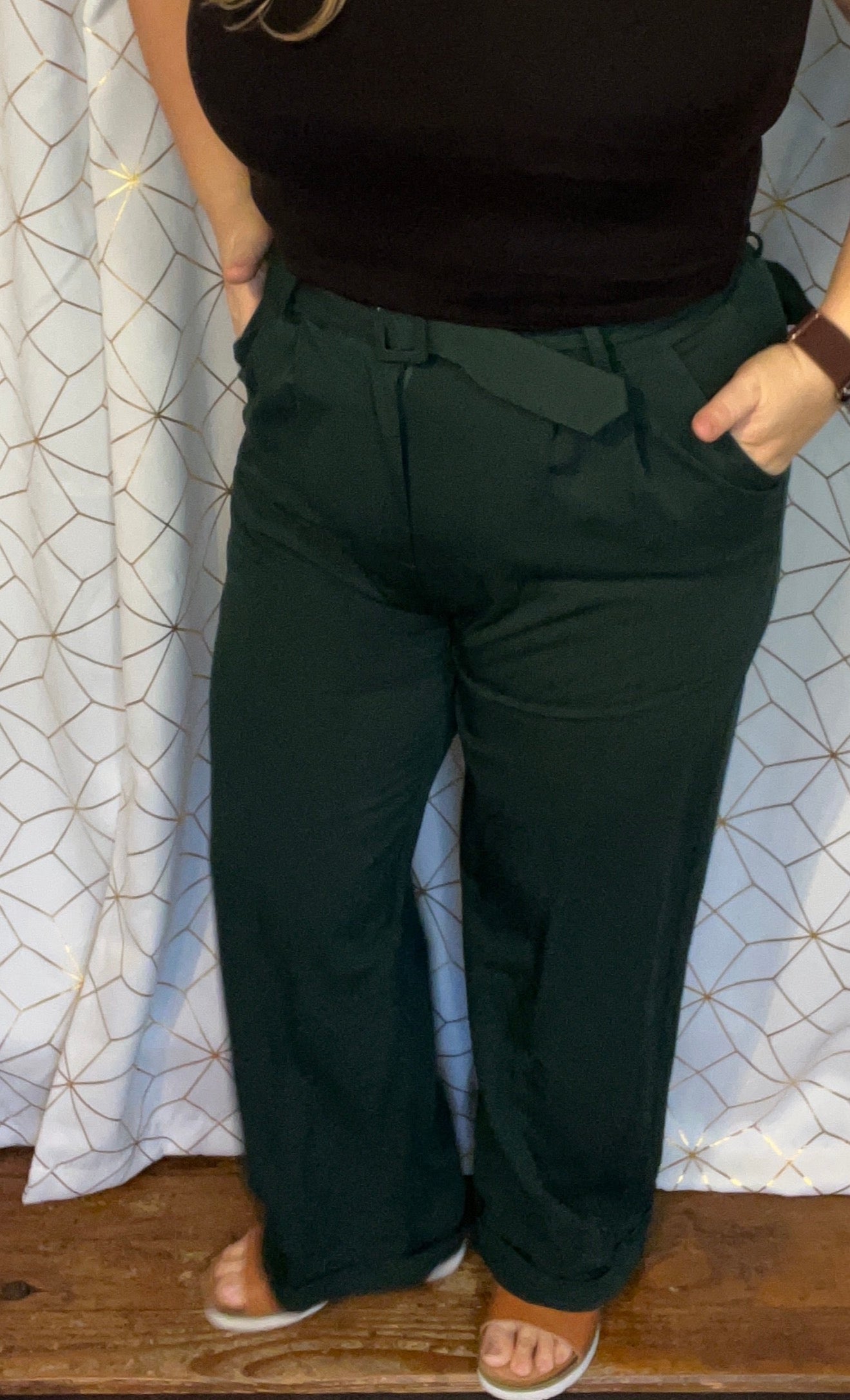 Forest Green Corduroy Trouser