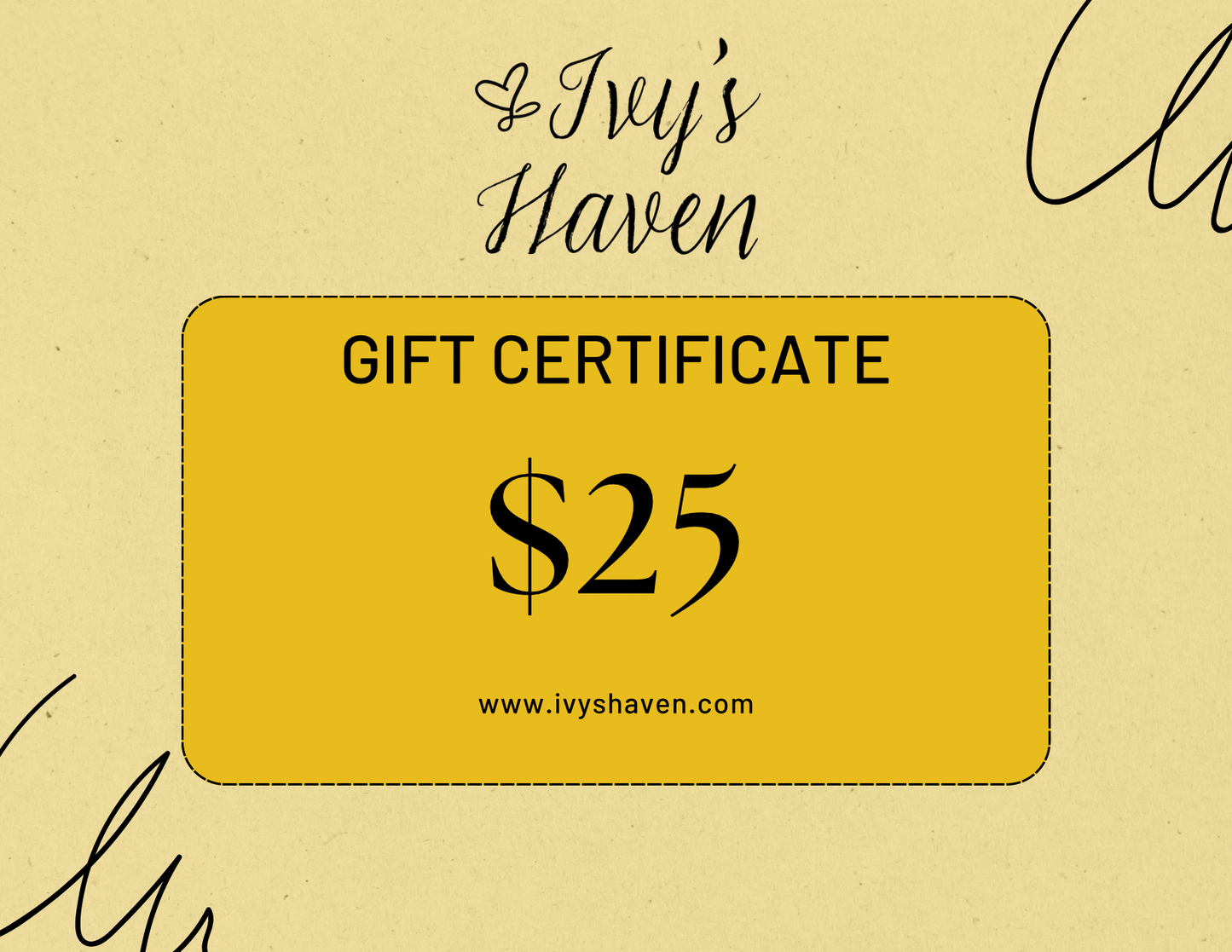 Ivy’s Haven Boutique Gift Card