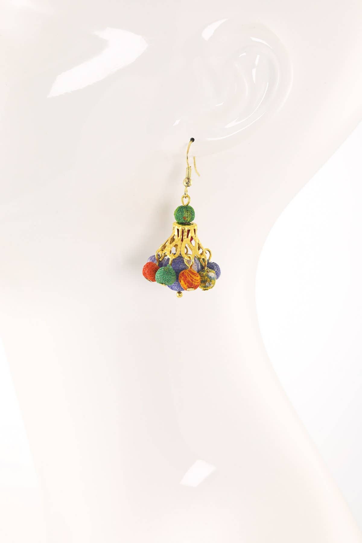 Handmade Beaded Chandelier Earrings