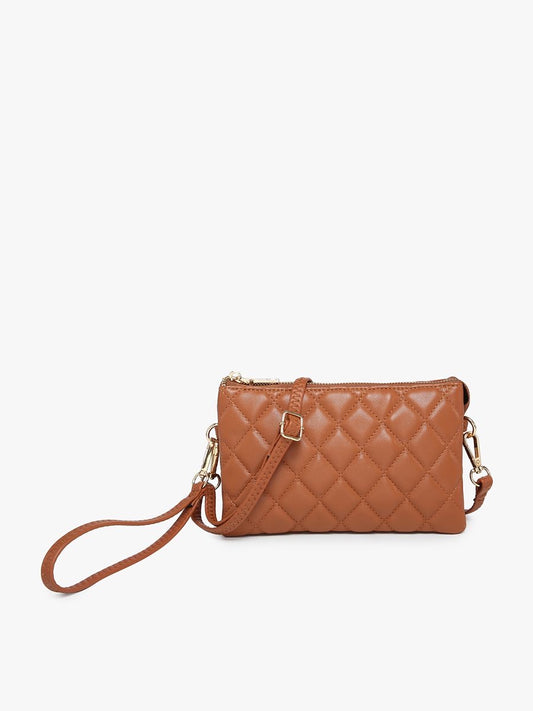 Riley Quilted Crossbody/Wristlet