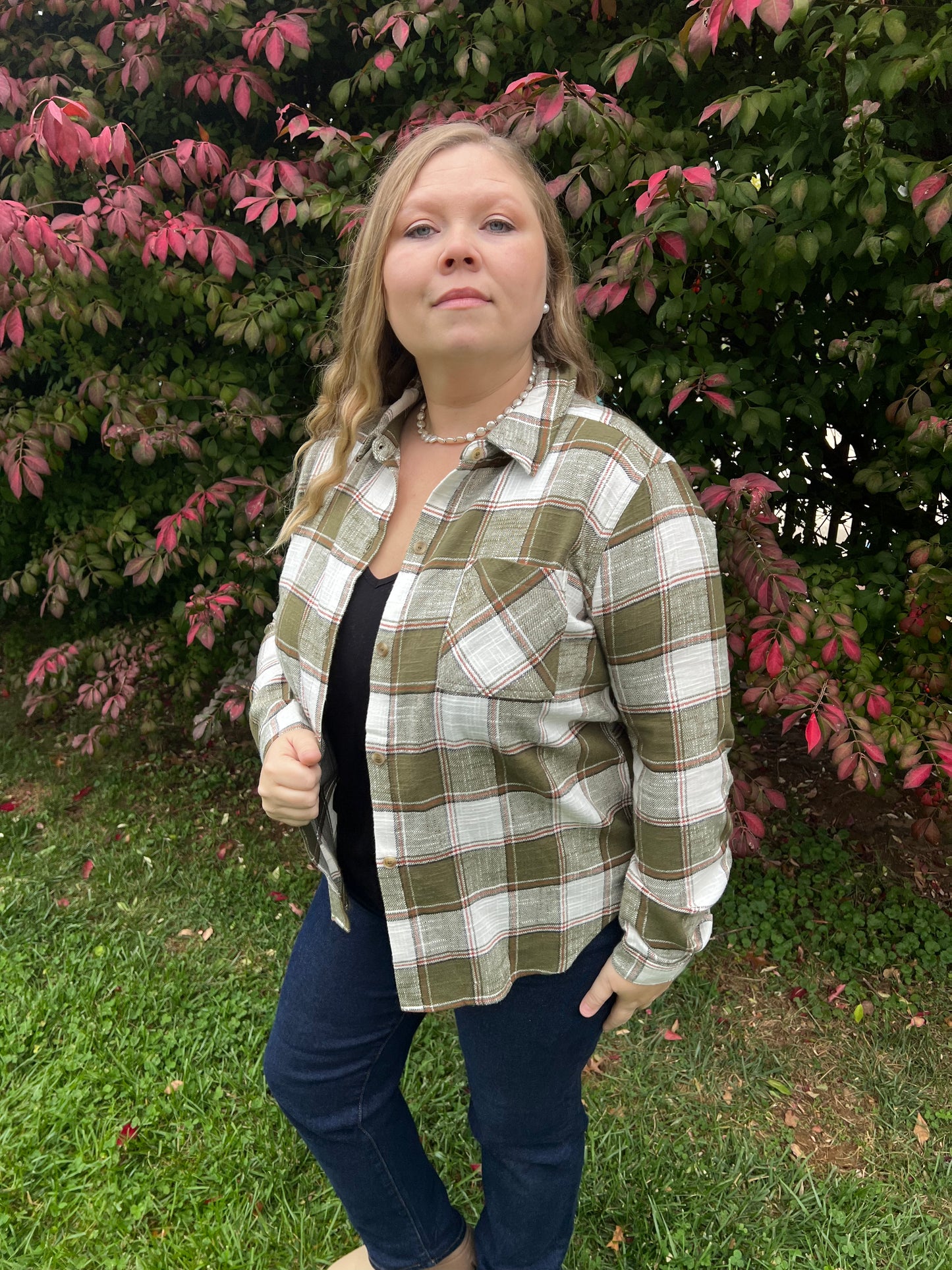 Olivia Plaid Shacket