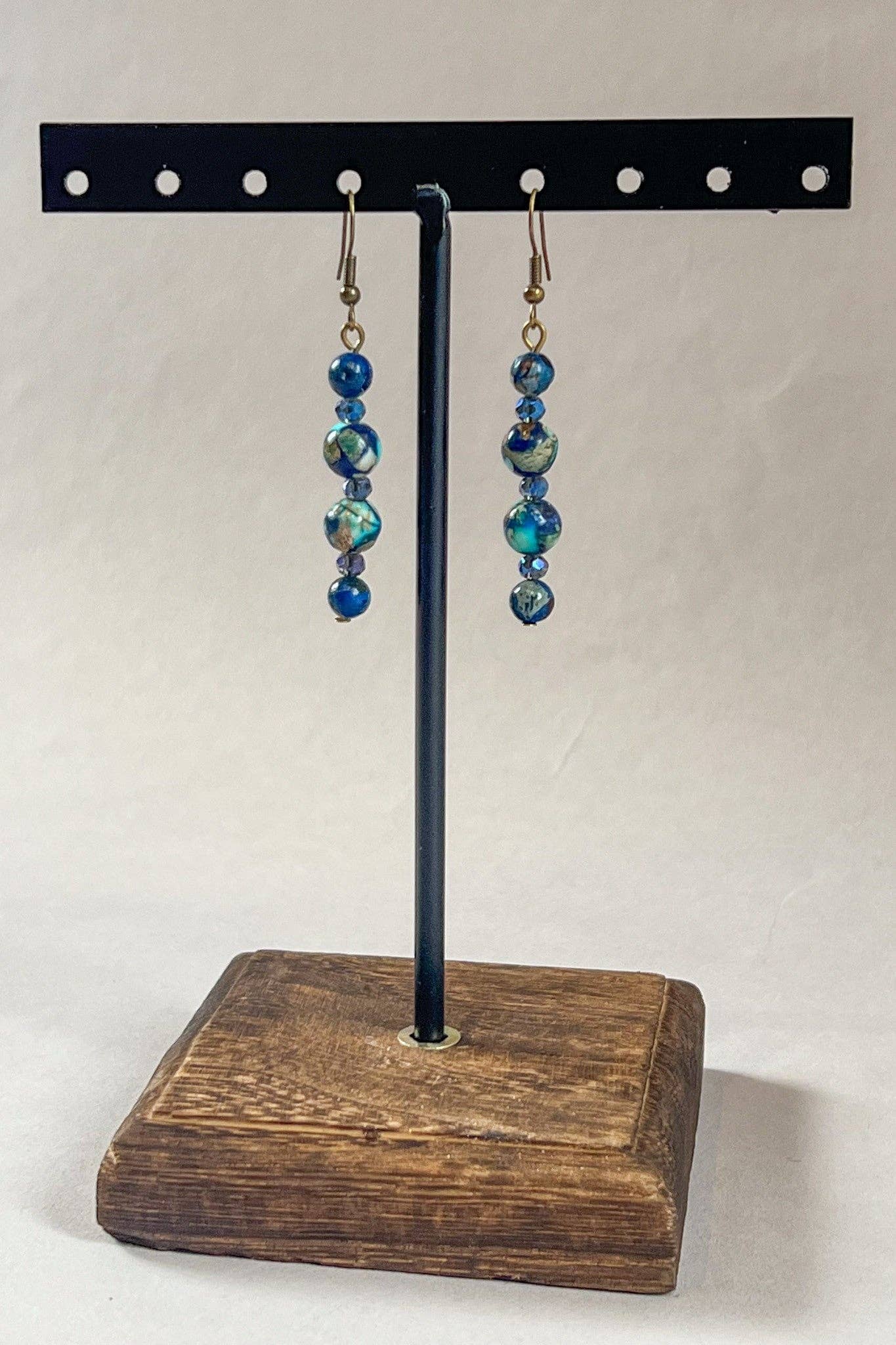 Honor Earrings Blue