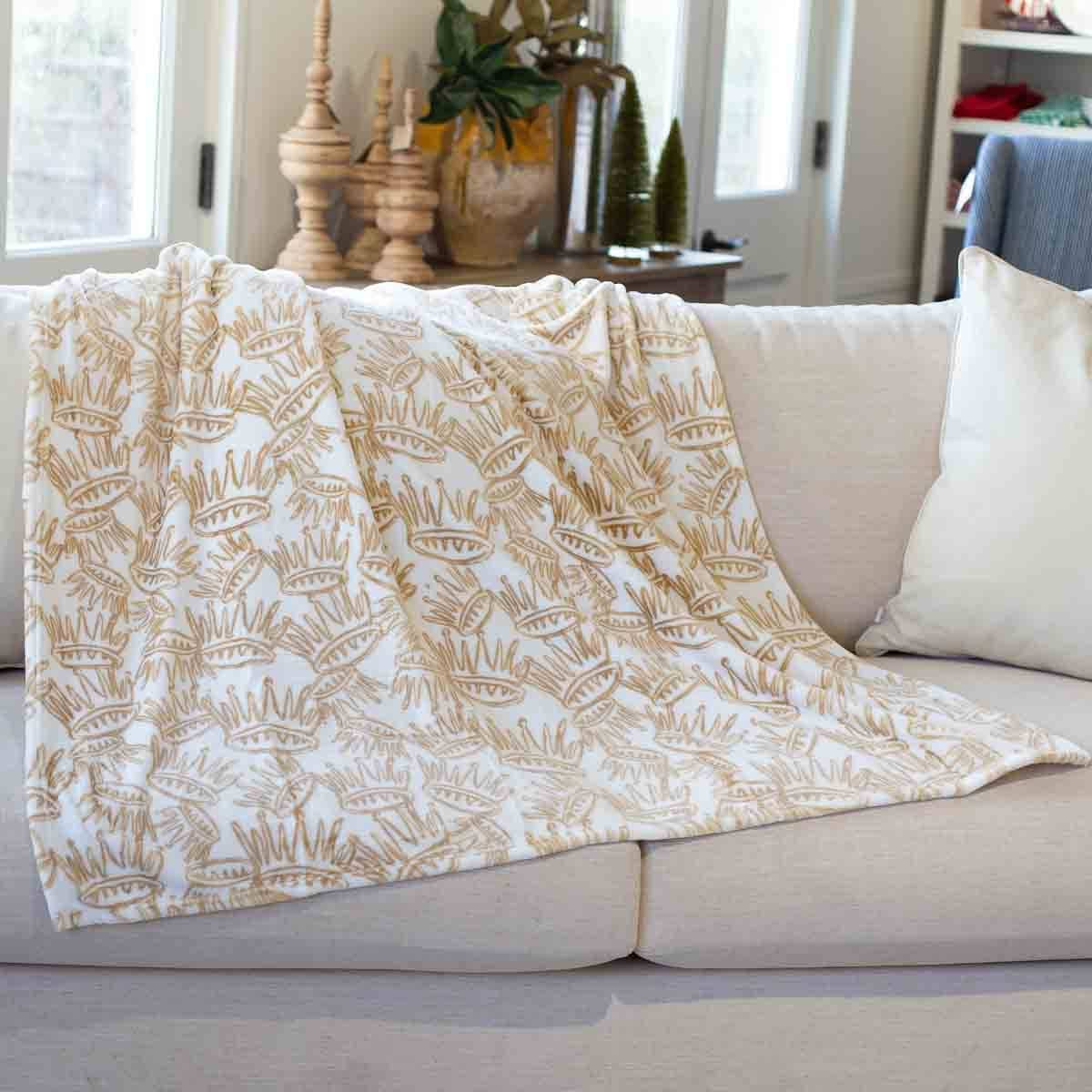 La Couronne Throw Blanket