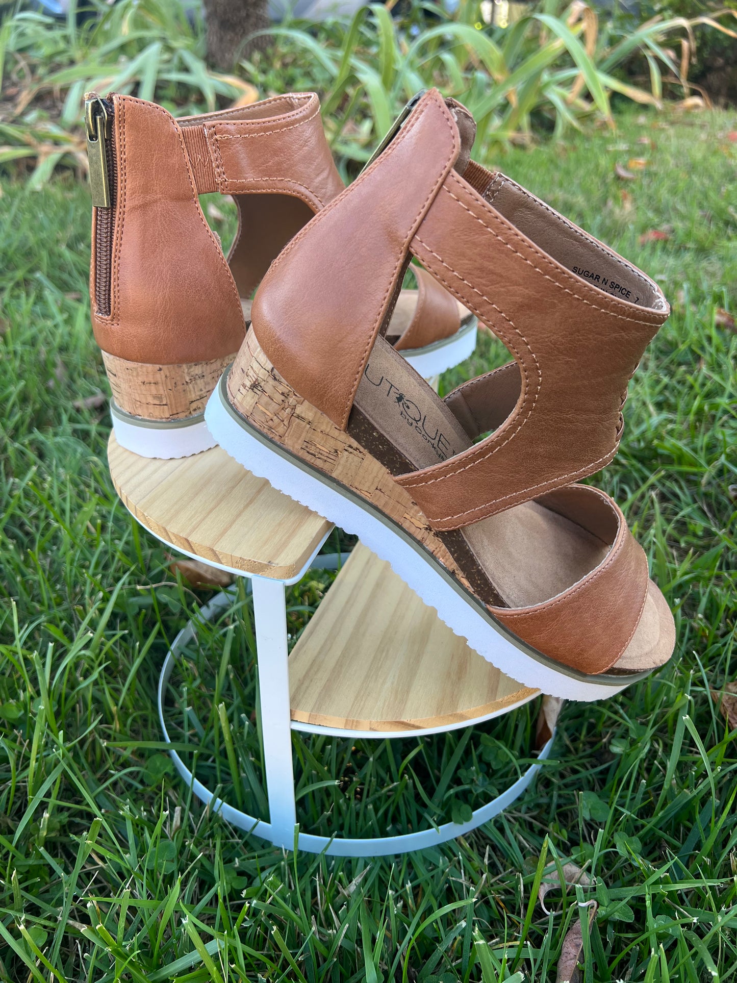 Sugar N Spice Wedge Sandals