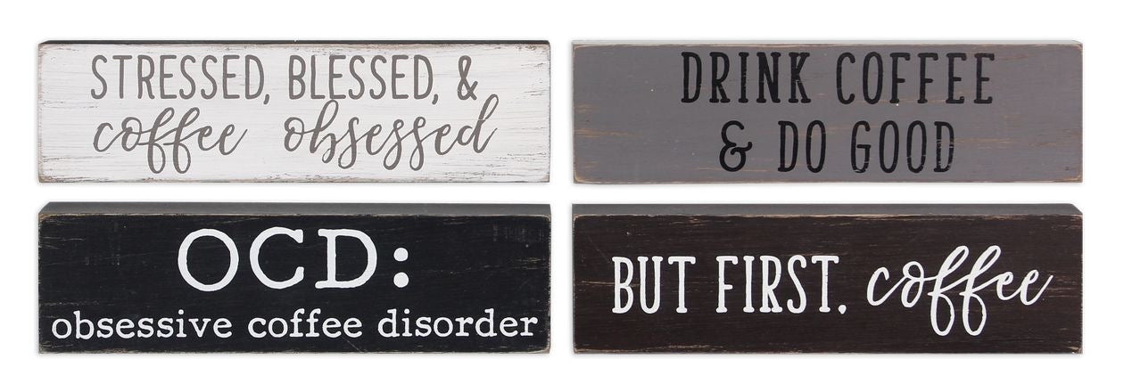 Wood Coffee Blocks