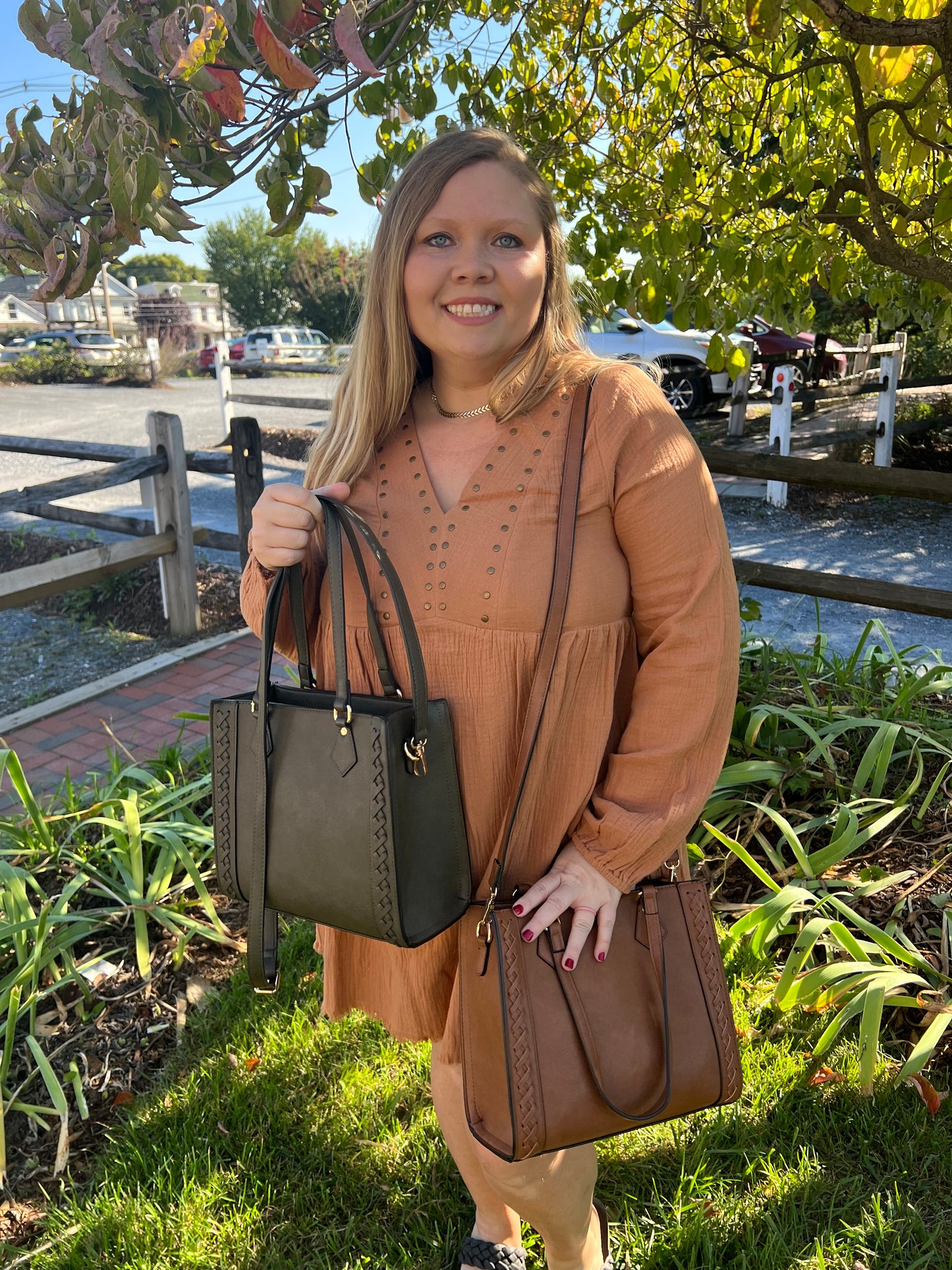 Betsy Structured Braided Crossbody