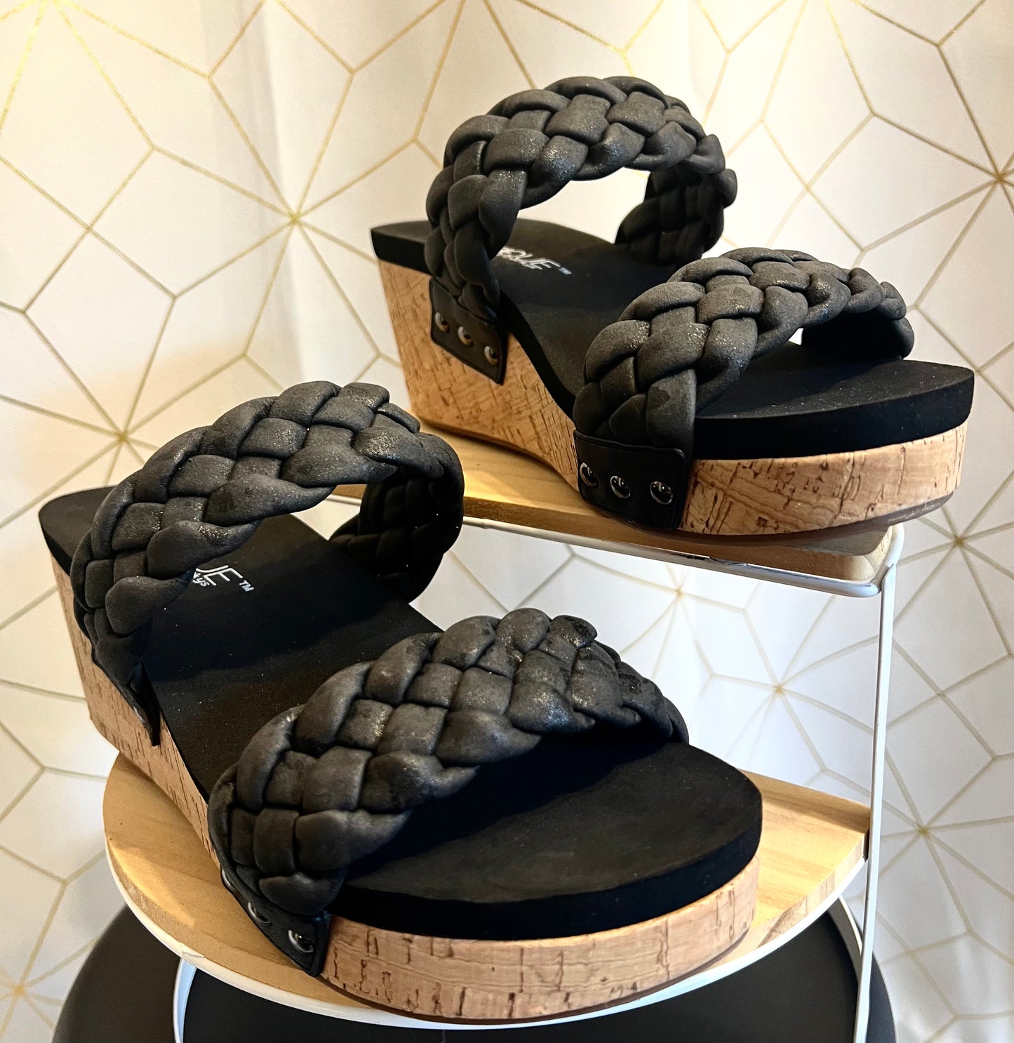 Delightful Braided Wedge