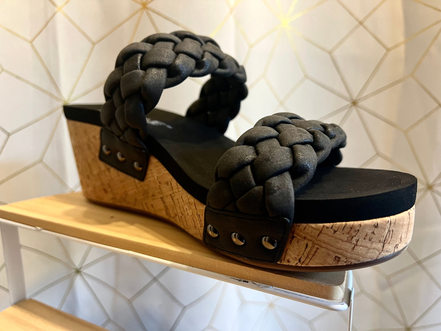Delightful Braided Wedge