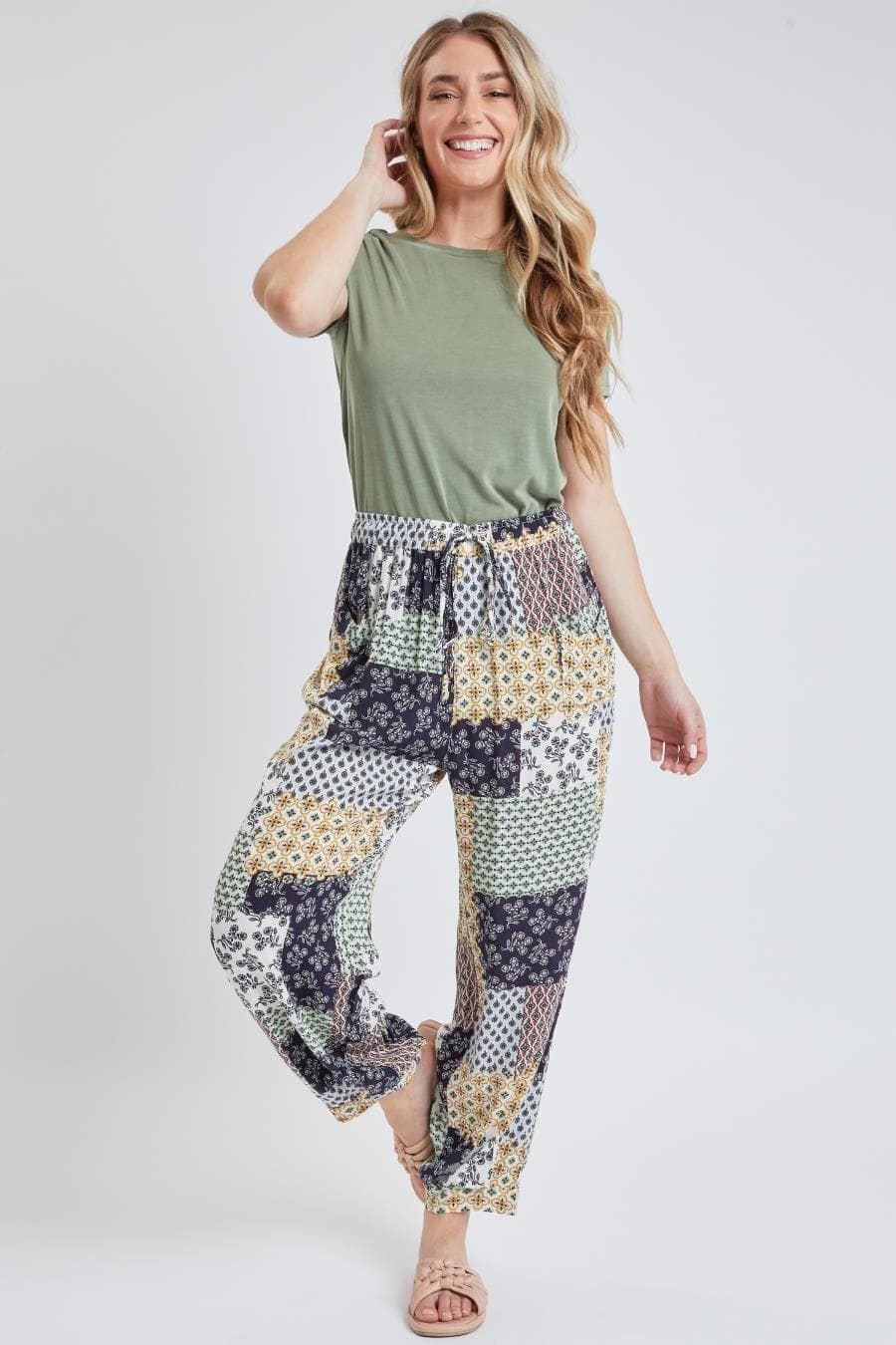 Cania's Drawstring Wide Jogger Pant