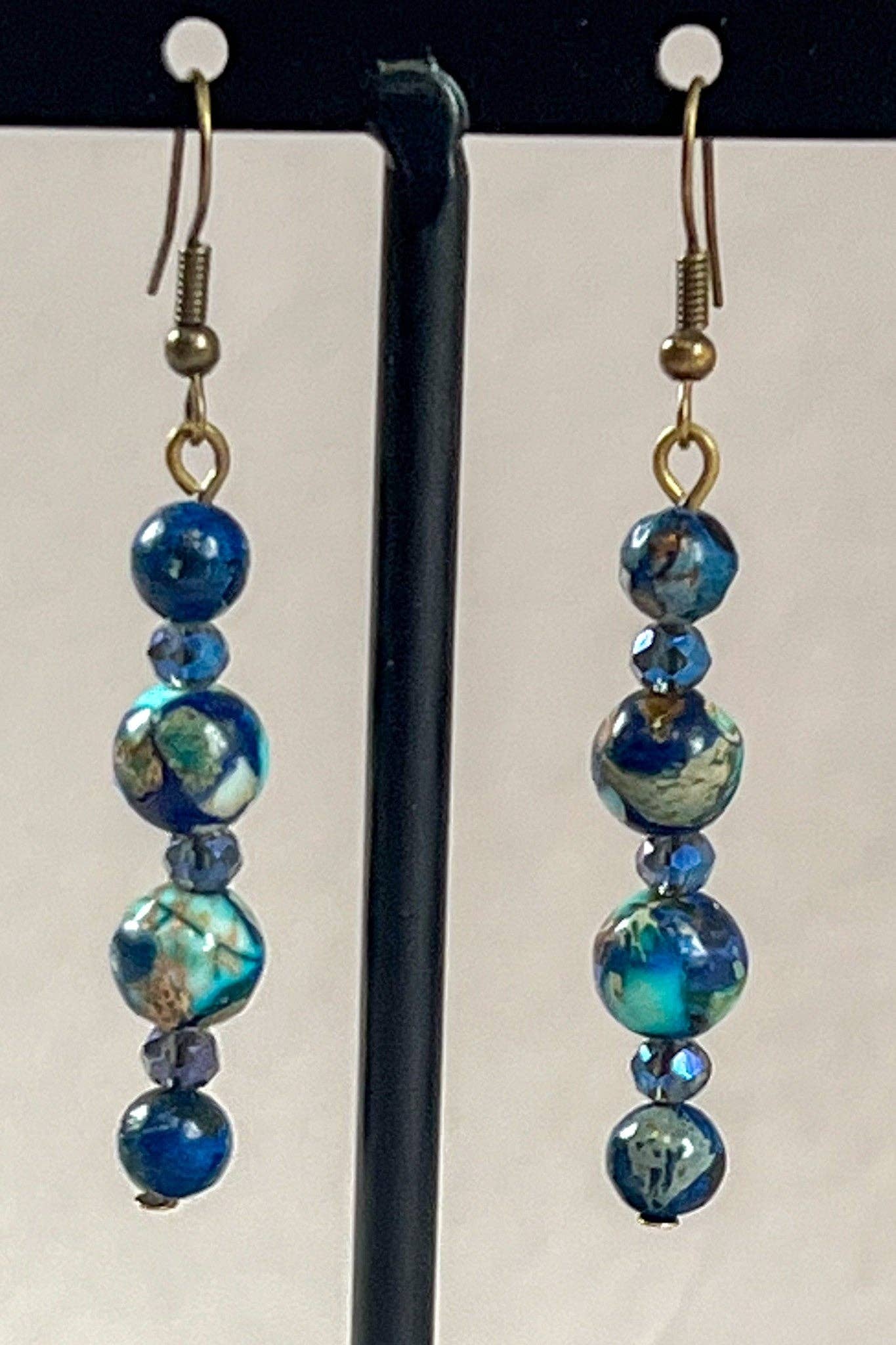Honor Earrings Blue