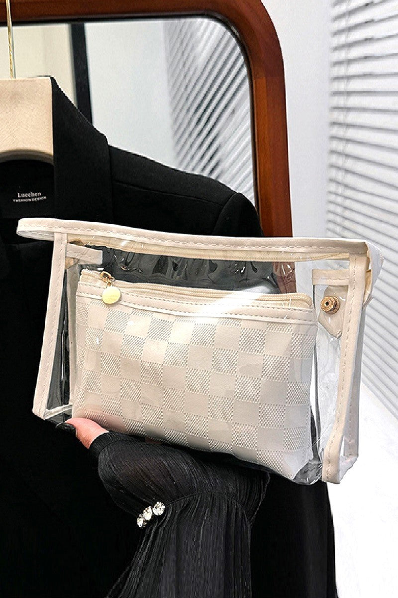 Duo Checkered Travel Set