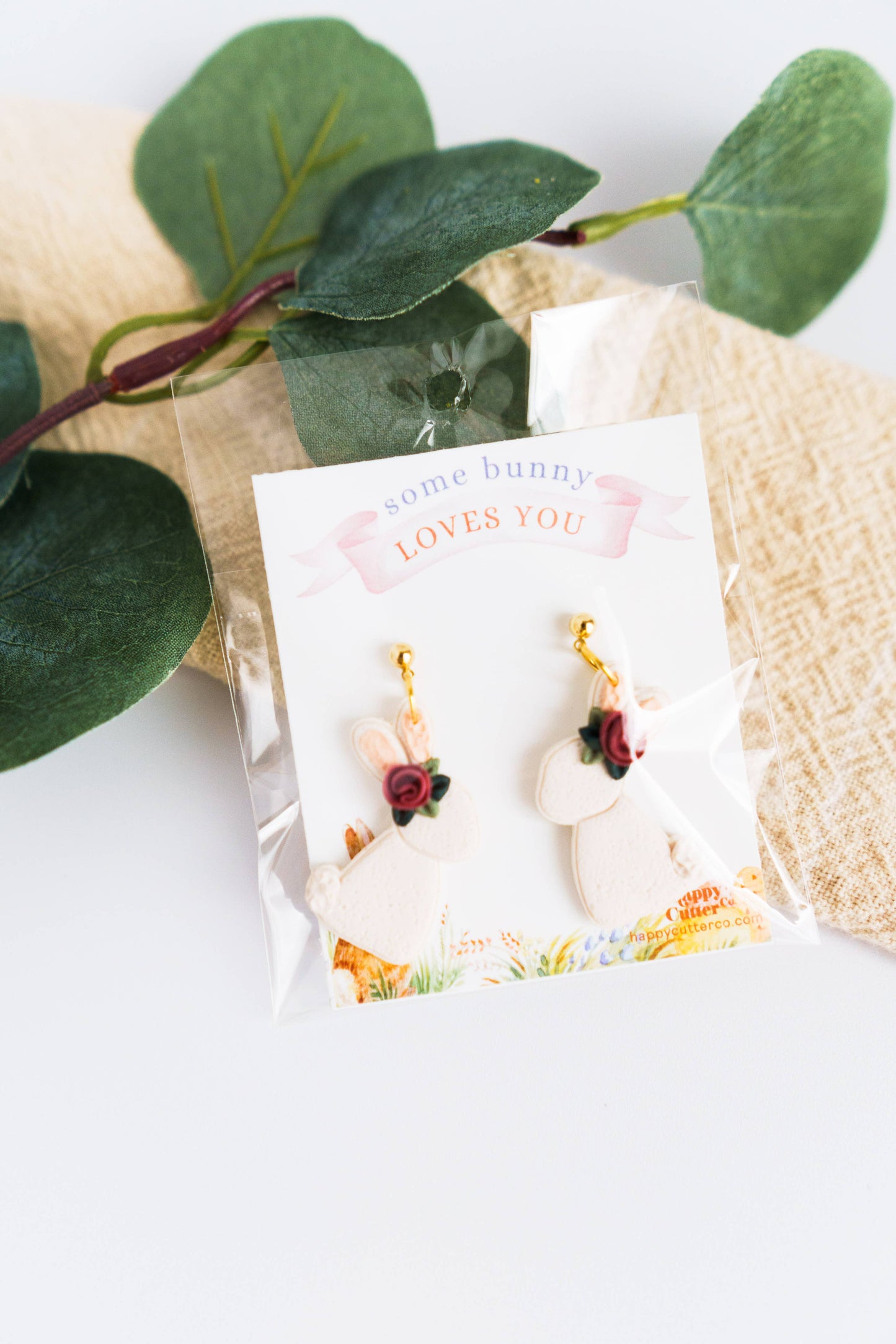 Delicate Daisy Stud Earrings | Clay Flower Stud Earrings