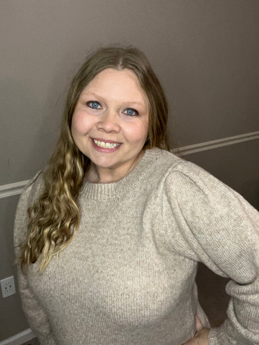 Izzy's Puffy Long Sleeve Sweater