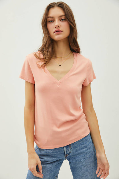 Damia's Classic V-Neck T-Shirt