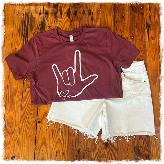Heather Cardinal Ivy's _\m/ Tee