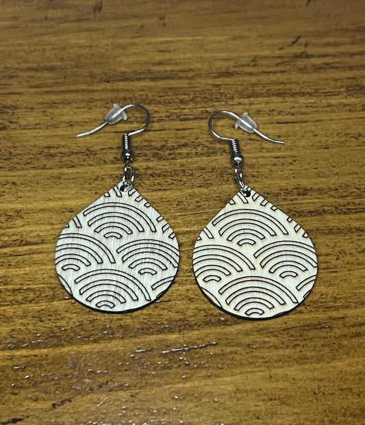 Boho Rainbow Teardrop Earrings