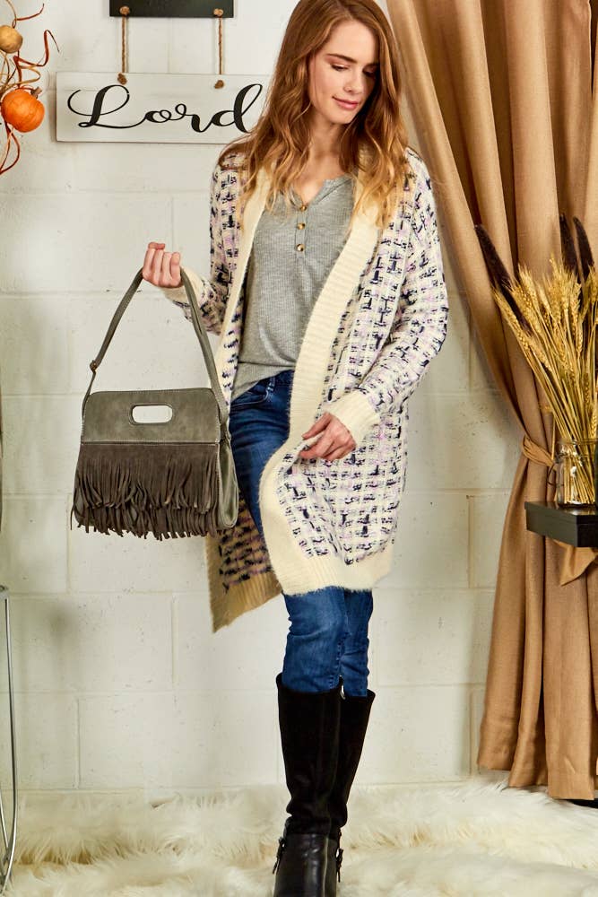 Amy's Yarn Knit Cardigan