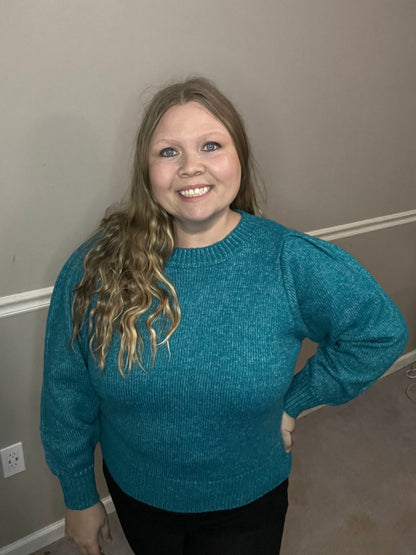 Izzy's Puffy Long Sleeve Sweater