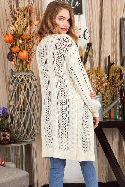 Rachelle's Gauge Cardigan