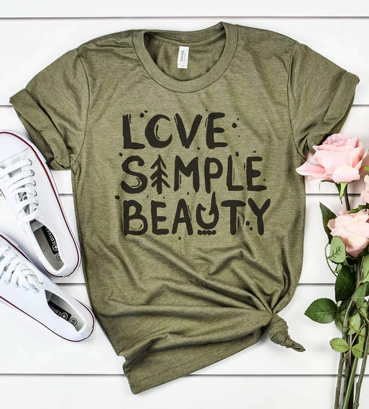 PREORDER - Love Simple Beauty Tee