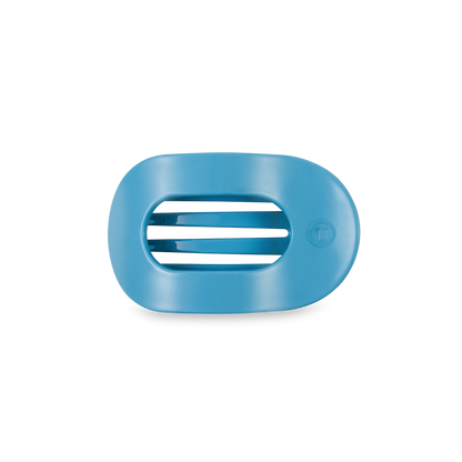 Flat Round Hair Clip | Small | Summer Sky