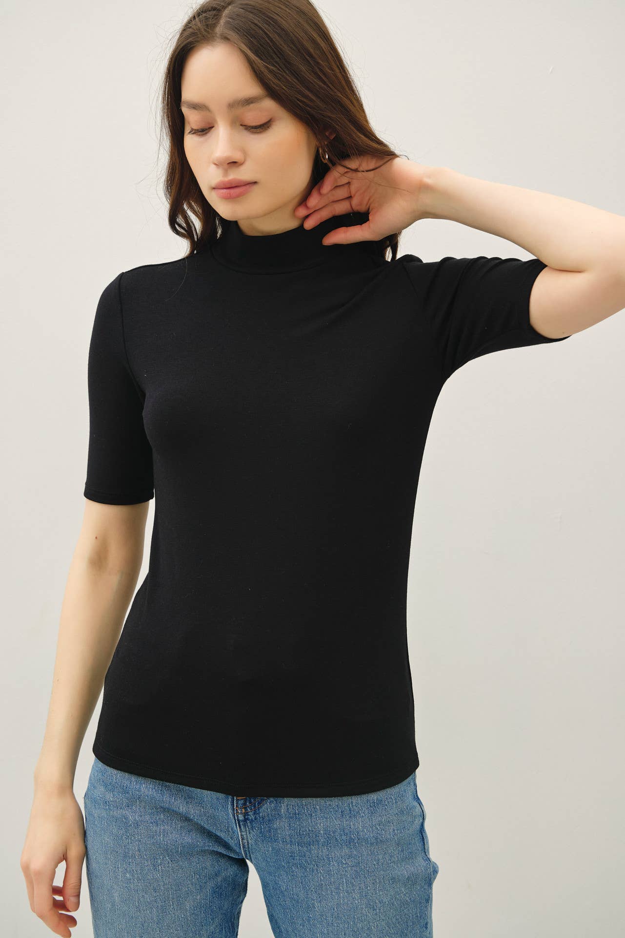 Alisha's Mock Knit Top