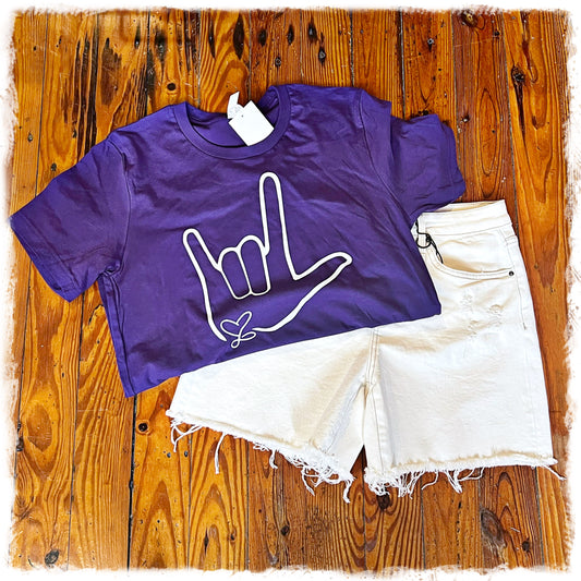 Purple Ivy's _\m/ Tee