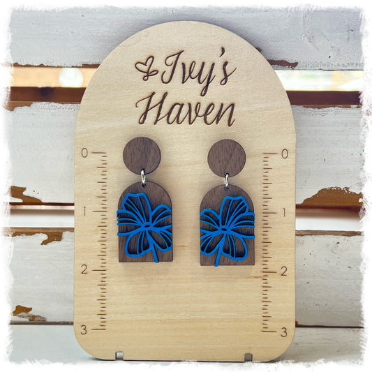 Hibiscus Earrings