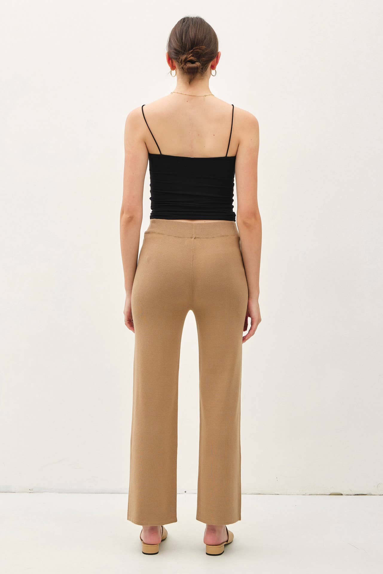 Ann's High Rise Soft Ribbed Pant