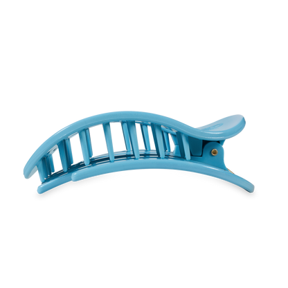 Flat Round Hair Clip | Large | Summer Sky