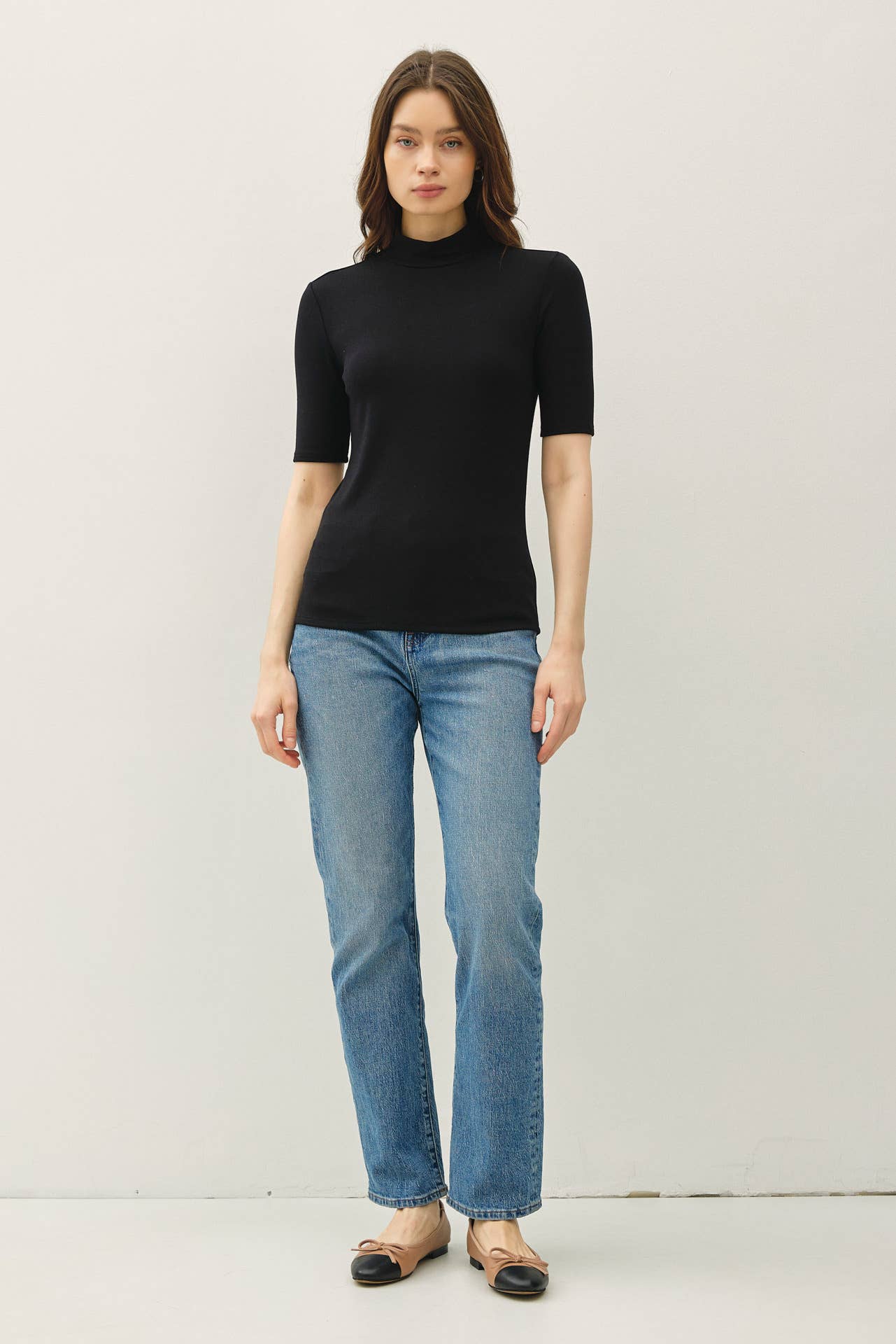 Alisha's Mock Knit Top