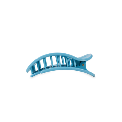 Flat Round Hair Clip | Small | Summer Sky