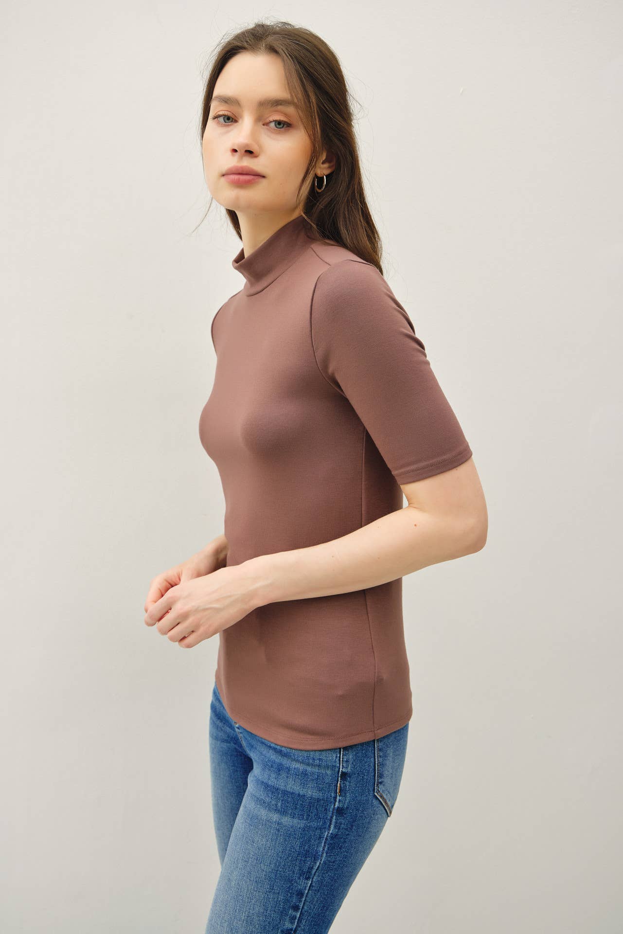 Alisha's Mock Knit Top
