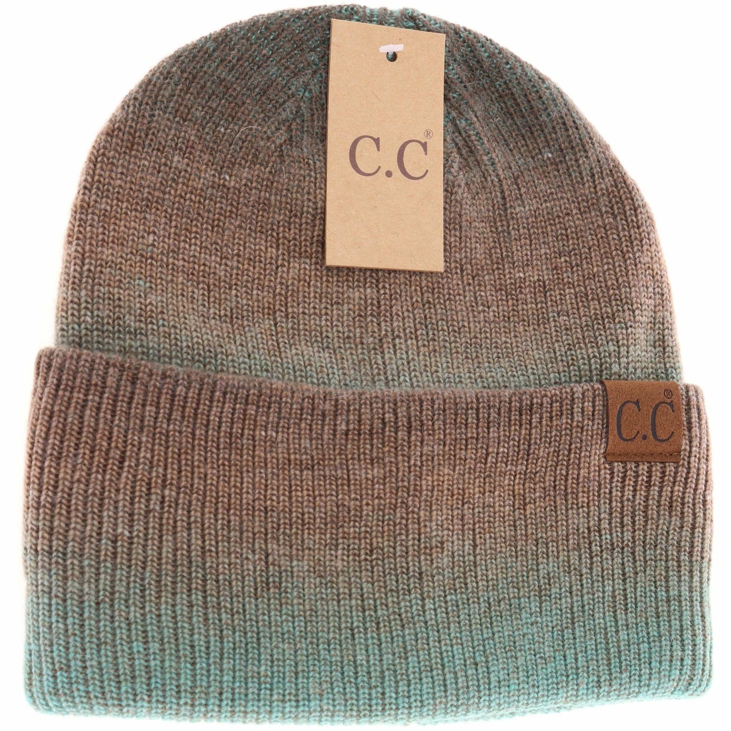 Unisex Ombre CuffedBeanie