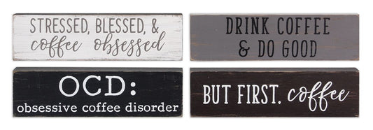 Wood Coffee Blocks
