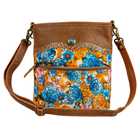 Blue Ridge Blooms Crossbody