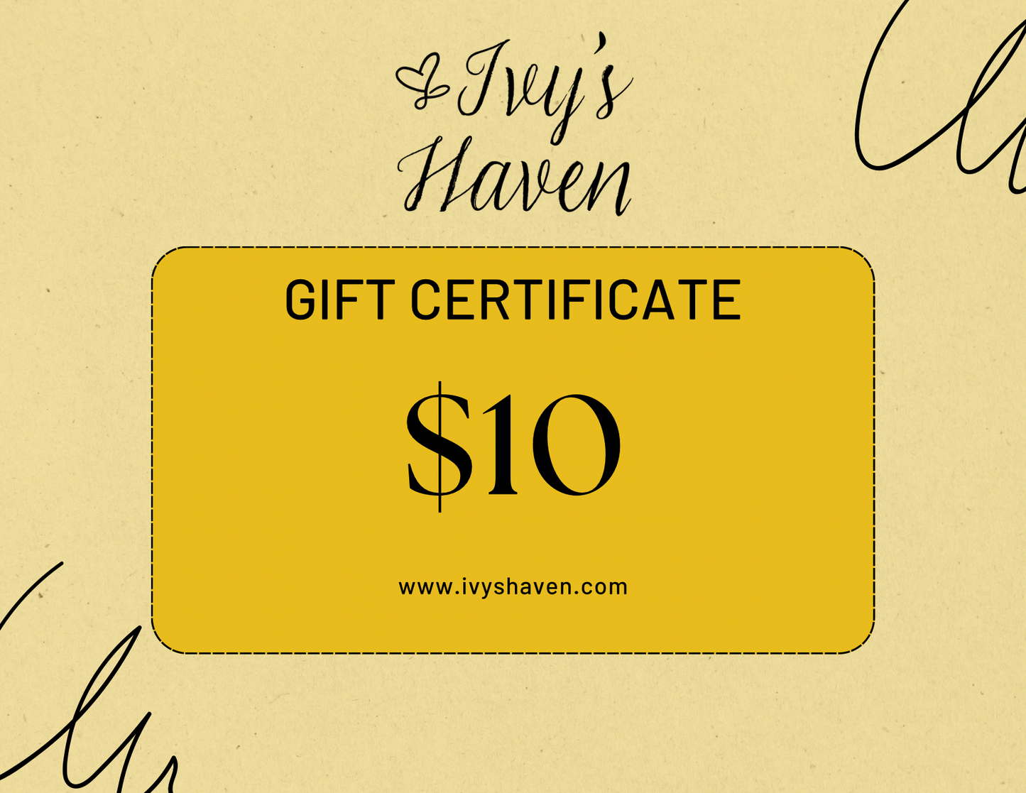 Ivy’s Haven Boutique Gift Card