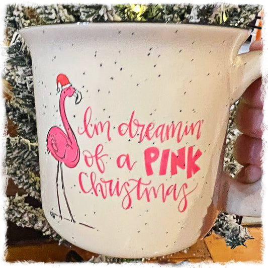 Dreaming of a Pink Christmas Coffee Mug