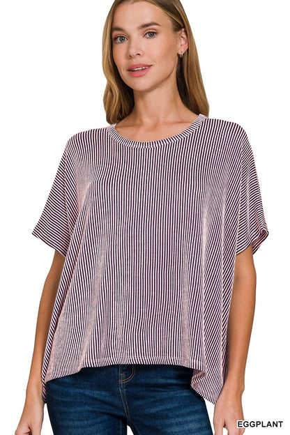 Emma's Oversized Ribbed Top