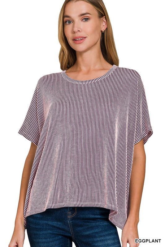 Emma's Oversized Ribbed Top