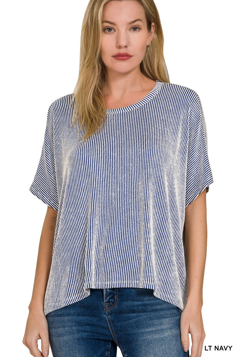 Emma's Oversized Ribbed Top