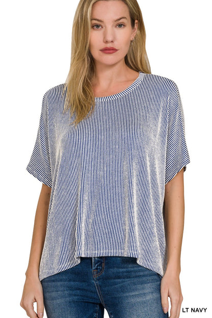 Emma's Oversized Ribbed Top