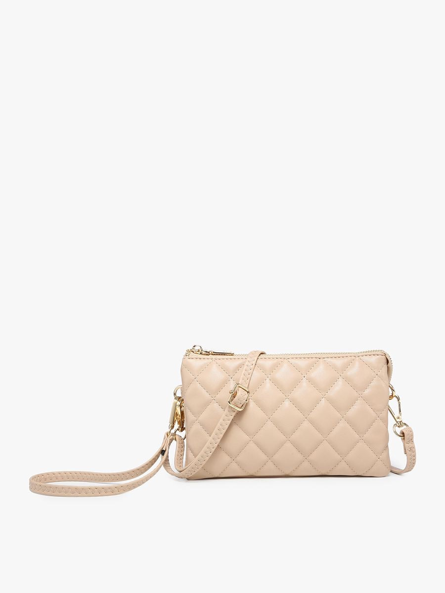 Riley Quilted Crossbody/Wristlet