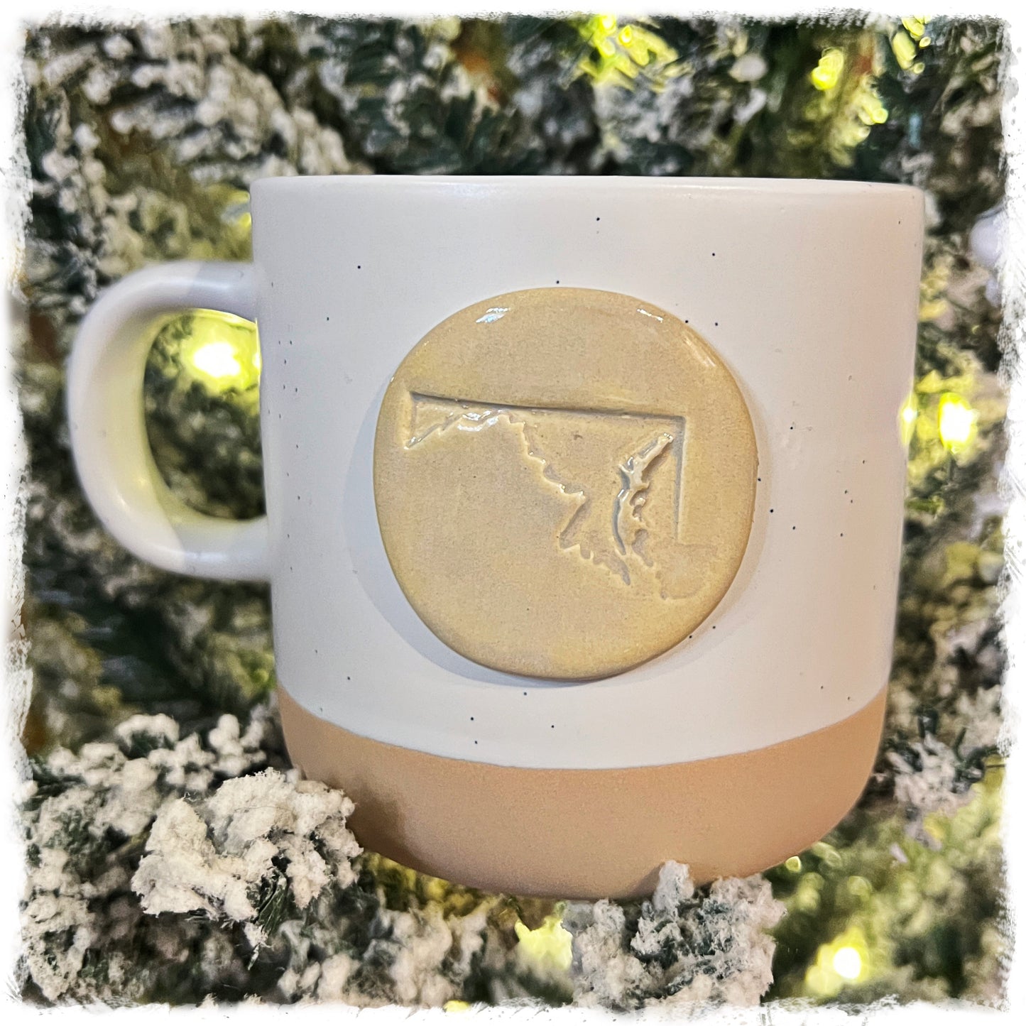 Special Stamped Mug: Cabin Style (10oz)